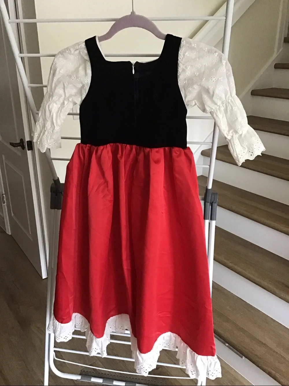 Trish Scully Child Luxe Red Riding Hood Dress